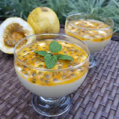 Creme De Iogurte De Maracuj Latic nio Tat Creme De Iogurte De Maracuj Latic nio Tat